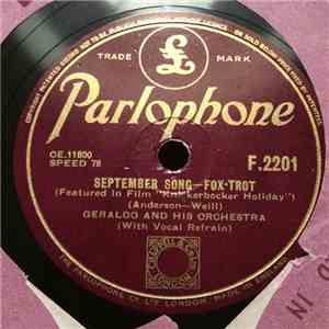 Geraldo And His Orchestra - September Song / Ole Buttermilk Sky mp3 album