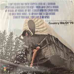 Glenn Walker & The Nashville Country Singers - Country Hits Of '70 Volume II mp3 album