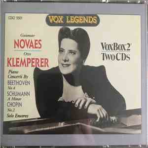 Guiomar Novaes, Otto Klemperer, Vienna Symphony Orchestra - Beethoven, Chopin & Schumann Piano Concerto Encores mp3 album