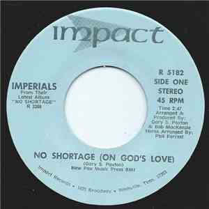 Imperials - No Shortage (On God's Love) mp3 album