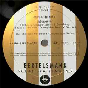 Jean Meylan, The Czech Philharmonic Orchestra, Roger Désormière - Liebeszauber mp3 album