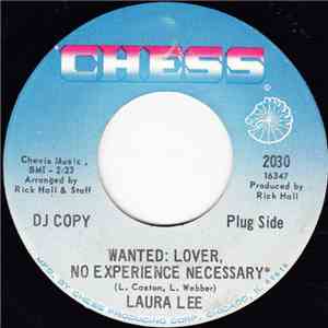 Laura Lee - Wanted: Lover, No Experience Necessary mp3 album