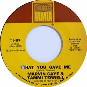 Marvin Gaye & Tammi Terrell - What You Gave Me mp3 album