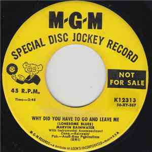 Marvin Rainwater - What Am I Supposed To Do mp3 album