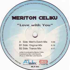 Meriton Celiku - Love With You mp3 album