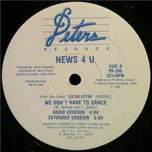 News 4 U - We Don't Have To Dance mp3 album