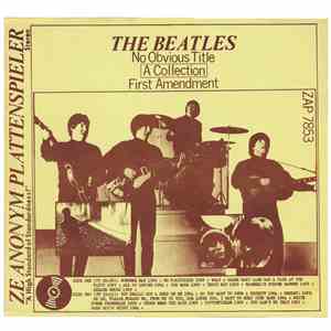 The Beatles - No Obvious Title - First Amendment mp3 album