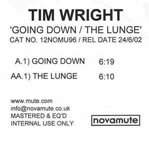 Tim Wright - Going Down / The Lunge mp3 album