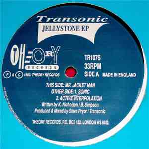 Transonic  - Jellystone EP mp3 album