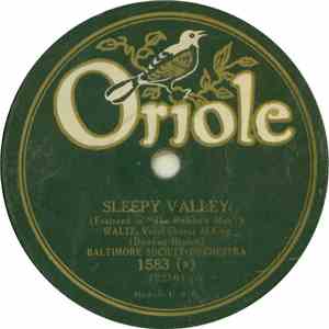 Baltimore Society Orchestra - Sleepy Valley / My Heart Is Bluer Than Your Eyes mp3 album