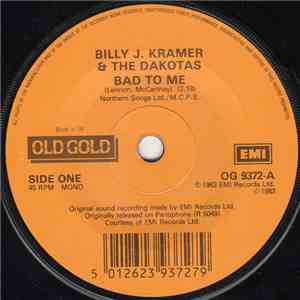 Billy J. Kramer & The Dakotas - Bad To Me mp3 album
