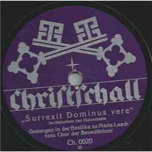 Chor Der Benediktiner - Surrexit Dominus Vere / Resurrexi mp3 album