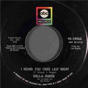 Della Reese - I Heard You Cried Last Night mp3 album