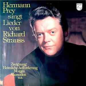 Hermann Prey, Richard Strauss - Hermann Prey Singt Lieder Von Richard Strauss mp3 album