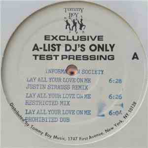Information Society - Lay All Your Love On Me mp3 album