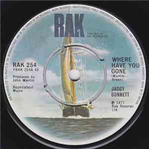 Jaggy Bonnett - Where Have You Gone mp3 album
