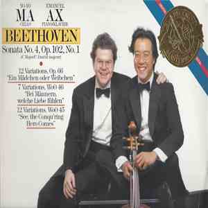 Ludwig van Beethoven, Yo-Yo Ma, Emanuel Ax - Sonata No. 4, Op. 102, No. 1 mp3 album