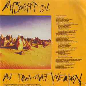 Midnight Oil - Put Down That Weapon mp3 album