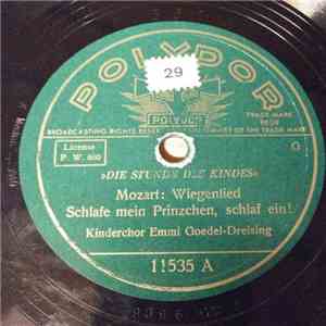 Mozart, Kinderchor Emmi Goedel-Dreising, Brahms - Schlafe Mein Prinzchen, Schlaf Ein! / Guten Abend, Gute Nacht mp3 album