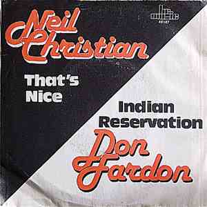 Neil Christian  / Don Fardon - That's Nice / Indian Reservation mp3 album