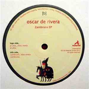 Oscar De Rivera - Zambrana EP mp3 album