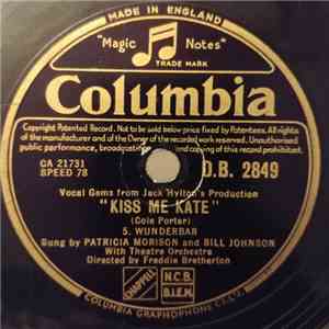 Patricia Morison, Bill Johnson  - Wunderbar / So In Love mp3 album