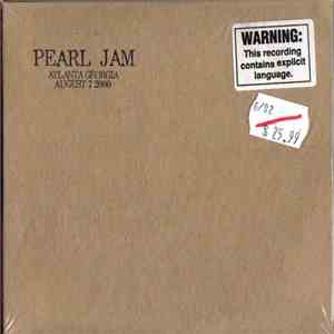 Pearl Jam - Atlanta, Georgia - August 7, 2000 mp3 album