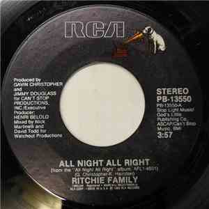 Ritchie Family - All Night All Right mp3 album