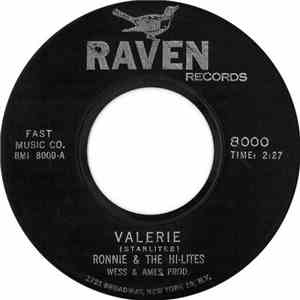 Ronnie & The Hi-Lites - Valerie mp3 album