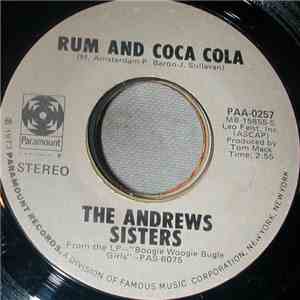 The Andrews Sisters - Rum And Coca Cola / Pennsylvania Polka mp3 album