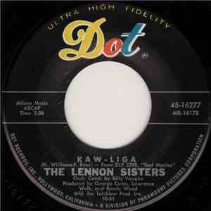 The Lennon Sisters - Kaw - Liga / We Live In Two Different Worlds mp3 album