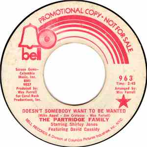 The Partridge Family - Doesn't Somebody Want To Be Wanted mp3 album