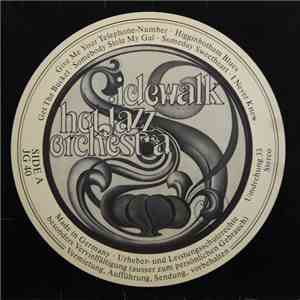 The Sidewalk Hot Jazz Orchestra - Sidewalk Hot Jazz Orchestra mp3 album