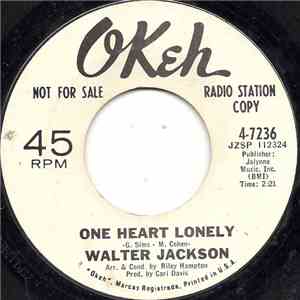 Walter Jackson - One Heart Lonely mp3 album