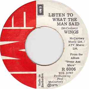 Wings  - Listen To What The Man Said mp3 album