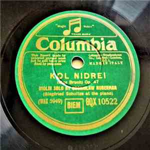 Bronislaw Huberman - Kol Nidrei / Ave Maria mp3 album