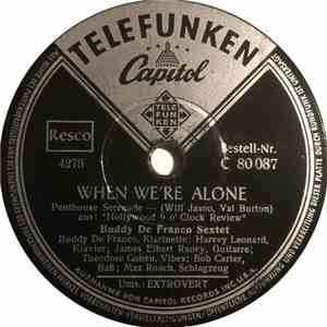 Buddy De Franco Sextet - When We're Alone / Extrovert mp3 album