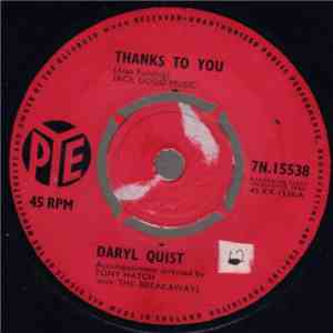 Daryl Quist - Thanks To You mp3 album