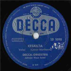 Decca-Orkesteri - Kesäilta / Itämaan Ruusuja mp3 album