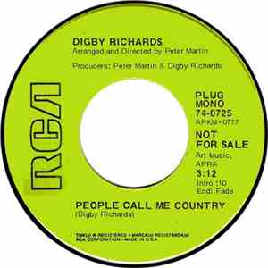 Digby Richards - People Call Me Country mp3 album