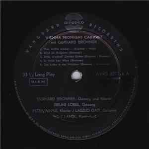 Gerhard Bronner - Vienna Midnight Cabaret Mit Gerhard Bronner mp3 album