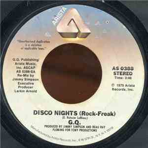 GQ - Disco Nights (Rock-Freak) / Boogie Oogie Oogie mp3 album