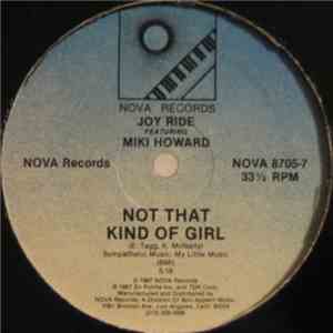 Joy Ride  Featuring Miki Howard - Not That Kind Of Girl mp3 album