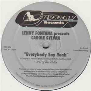 Lenny Fontana - Everybody Say Yeah mp3 album