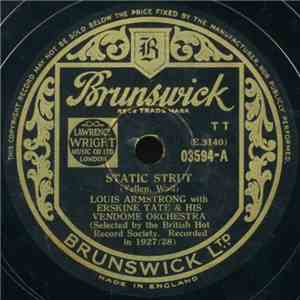 Louis Armstrong With Erskine Tate & His Vendome Orchestra - Static Strut / Stomp Off, Let's Go mp3 album