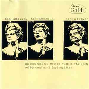 Max Goldt - Restaurants Restaurants Restaurants mp3 album