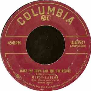 Mindy Carson - Wake The Town And Tell The People mp3 album