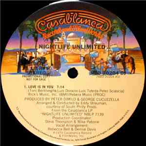 Nightlife Unlimited - Love Is In You / Dance Freak And Boogie mp3 album