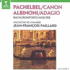 Orchestre De Chambre Jean-François Paillard - Pachelbel/Canon - Albinoni/Adagio mp3 album