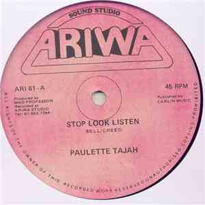 Paulette Tajah - Stop Look Listen mp3 album